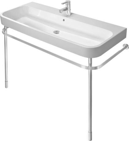 Duravit Happy D.2 Metallkonsole bodenstehendWandmontage zu Waschtisch 231812, chrom 0030791000