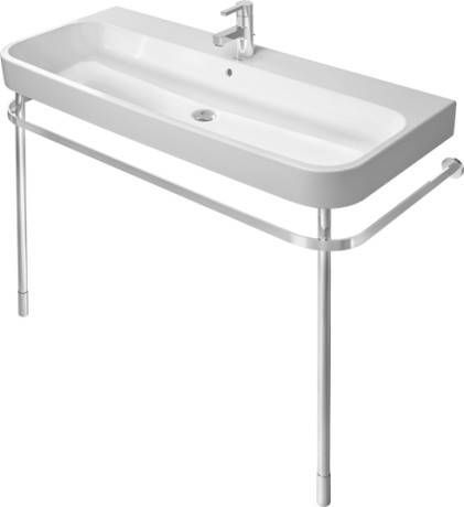 Duravit Happy D.2 Metallkonsole bodenstehendWandmontage zu Waschtisch 231812, chrom 0030791000