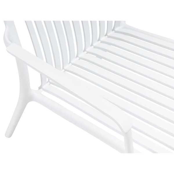 KETTLER LAGO Lounge Sessel mit Armlehne, weiß 0302908-5000