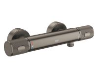 Vorschau: Grohe Precision Feel Thermostat-Brausebatterie mit ProGrip Rändelstruktur, hard graphite gebürstet 34790AL0