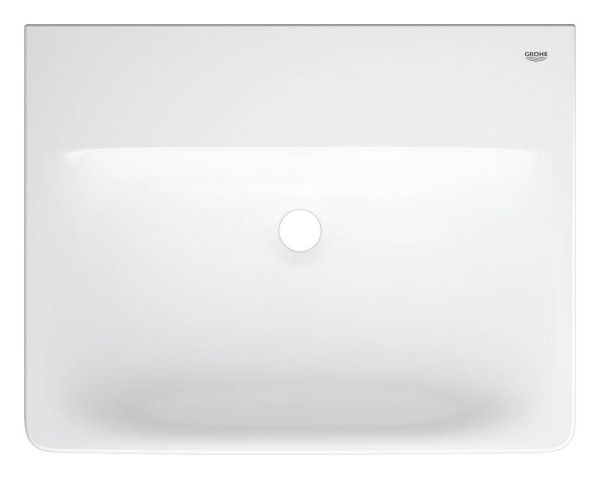 Grohe Euro Keramik Waschtisch 60cm mit Überlauf, ohne Hahnloch, weiß