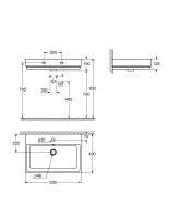 Vorschau: Grohe Cube Keramik Waschtisch 50x49cm, weiß PureGuard