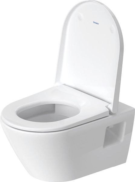 Duravit D-Neo Wand-WC 54x37cm, HygieneGlaze, rimless, weiß