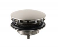 Vorschau: hansgrohe nicht verschließbare Ablaufgarnitur für Waschbecken 50001820 brushed nickel