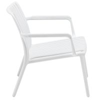 Vorschau: KETTLER LAGO Lounge Sessel mit Armlehne, weiß 0302908-5000