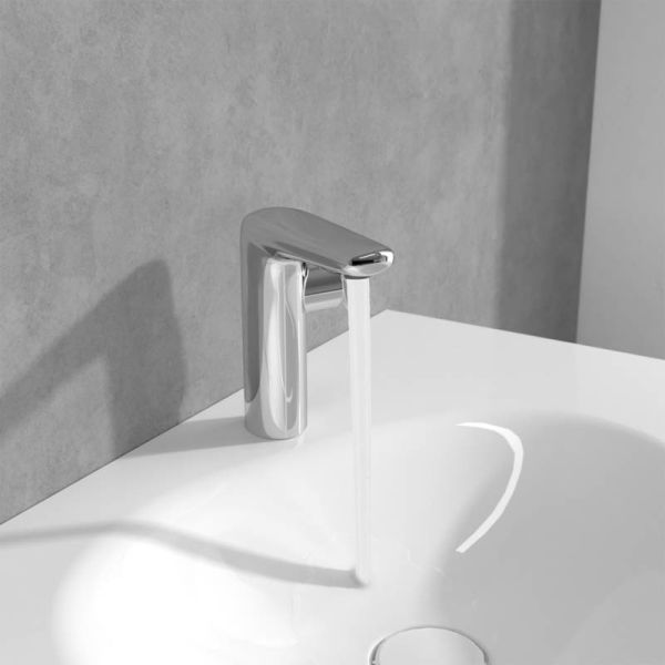 Villeroy&Boch Antao Einhebel-Waschtischarmatur mit Push-Open, seitlich bedient
