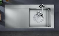 Vorschau: Hansgrohe S71 S715-F450 Einbauspüle 450 mit Abtropffläche links, edelstahl