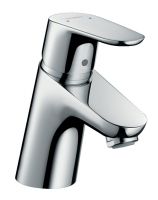 Vorschau: Hansgrohe Focus Einhebel-Waschtischmischer 70 mit Push-Open Ablaufgarnitur, chrom