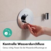 Vorschau: hansgrohe Ecostat Comfort S Thermostat, 2 Funktionen mit Sicherungskombination, chrom