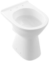 Vorschau: Villeroy&Boch ViCare Stand-Flachspül-WC mit DirectFlush, spülrandlos, oval, weiß, 35,5x49cm 4684R0011