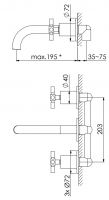 Vorschau: Steinberg Serie 250 3-Loch Waschtisch-Armatur inkl. Unterputzkörper