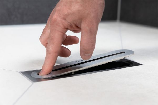 Kaldewei FlowPoint Zero Duschrinne mit Click’n Clean®