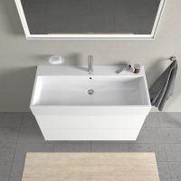 Vorschau: Duravit L-Cube Waschtischunterschrank wandhängend 98x46cm mit 2 Schubladen für Vero Air 235010