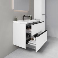 Vorschau: Duravit D-Neo Möbelset 80cm Waschtisch mit Unterschrank