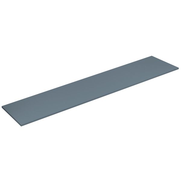 Kludi ICOS Deckplatte 240x50cm für Waschtischunterschrank, teal blue matt 50T240O3