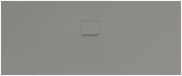 Vorschau: Villeroy&Boch Squaro Infinity Quaryl®-Duschwanne, lange Seite geschnitten an der Wand, 180x75cm, grey, UDQ1875SQI2BV-3S