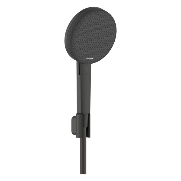 hansgrohe Raindance Alive Select S Brauseset 125 3jet, Isiflex Brauseschlauch 160cm, brushed black chrome 24612340
