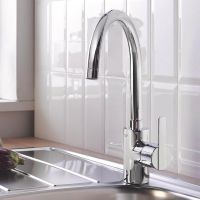 Grohe Feel Einhand-Spültischbatterie mit QuickMount, chrom 32670002 