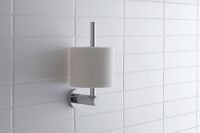 Vorschau: Duravit D-Code Ersatzrollenhalter, wandhängend, chrom 0099151000