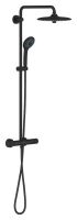 Vorschau: Grohe Vitalio Joy System 260 Duschsystem mit Thermostatbatterie, phantom black 26403KF2 