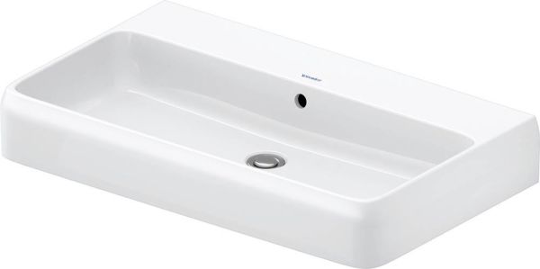 Duravit Qatego Waschtisch 80x47cm, ohne Hahnloch, wandhängend, weiß 2382800060