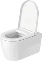 Vorschau: Duravit ME by Starck Wand-WC, HygieneGlaze, mit Spülrand, weiß