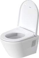 Vorschau: Duravit D-Neo Wand-WC Set inkl. WC-Sitz mit Absenkautomatik, 48x37cm, rimless, weiß