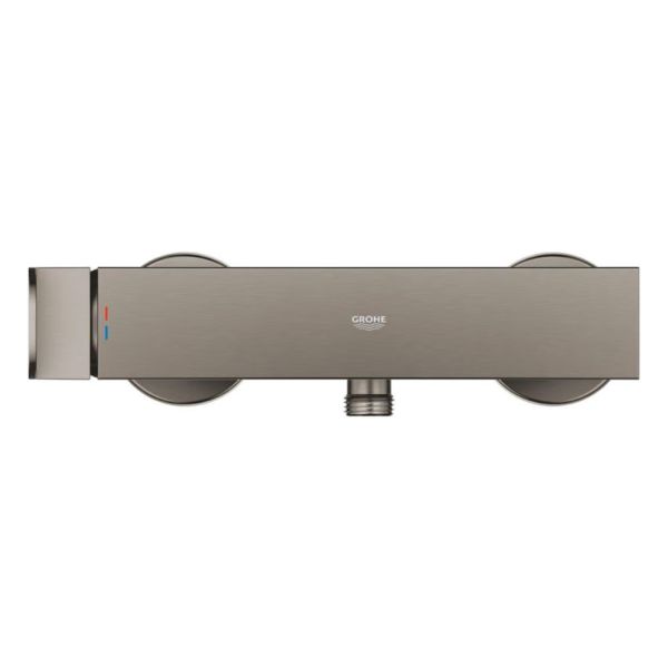 Grohe Plus Einhand-Brausebatterie, Aufputz, hard graphite gebürstet 33577AL4