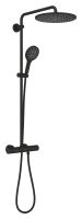 Vorschau: Grohe Rainshower SmartActive 310 Duschsystem mit Thermostat, phantom black
