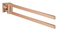 Vorschau: Grohe Allure Doppel-Handtuchhalter 46cm, schwenkbar, warm sunset 40342DA1