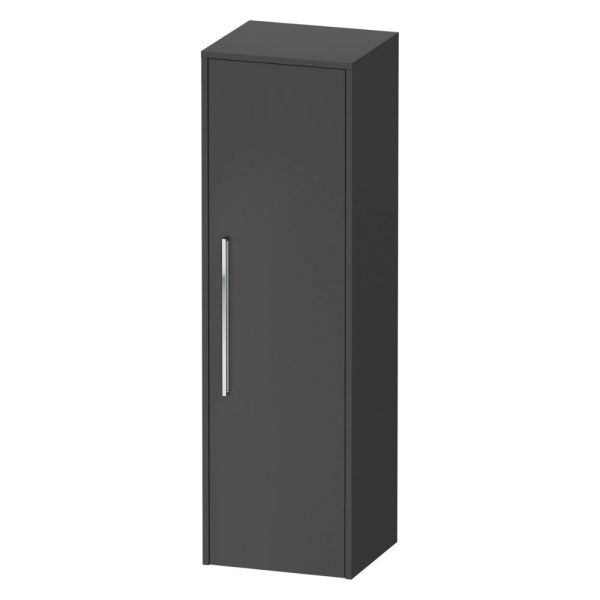 Duravit D-Code Halbhochschrank, graphit matt DC1338R10490000
