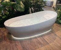 TOTO Floating Badewanne freistehend 220x105cm, weiß