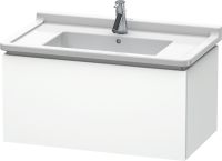 Vorschau: Duravit L-Cube Waschtischunterschrank wandhängend 82x47cm mit 1 Schublade für Starck 3 030480 weiß matt LC616501818