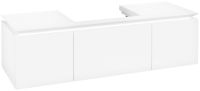 Vorschau: Villeroy&Boch Legato Waschtischunterschrank 120x50cm für Aufsatzwaschtisch, 3 Auszüge, glossy white, B68200DH