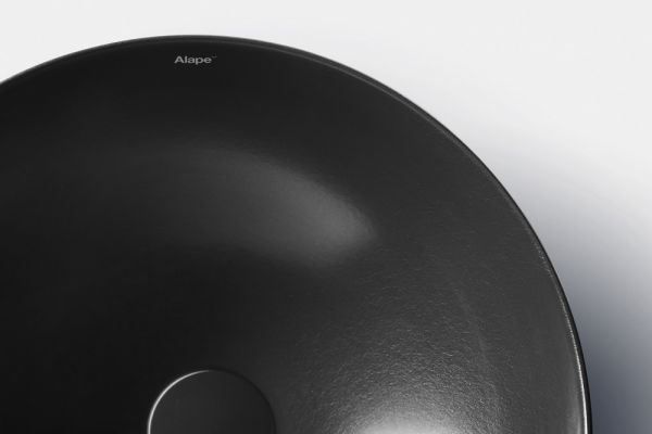 Alape Metallic Schalenbecken rund Ø36cm, dark iron SB.K360.GS
