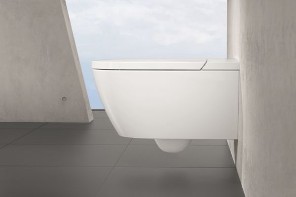 Villeroy&Boch ViClean-I100 Dusch-WC wandhängend spülrandlos DirectFlush, weiß CeramicPlus