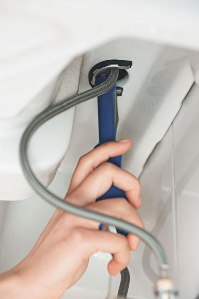Grohe Get Einhand-Waschtischbatterie M-Size mit Ablaufgarnitur, chrom