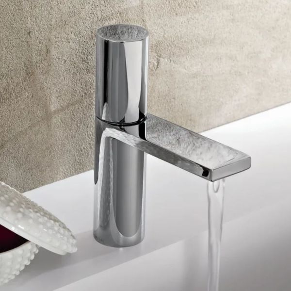 Fantini Milano Waschtischarmatur mit Push-Open Ablaufgarnitur, chrom Ausstellungsstück