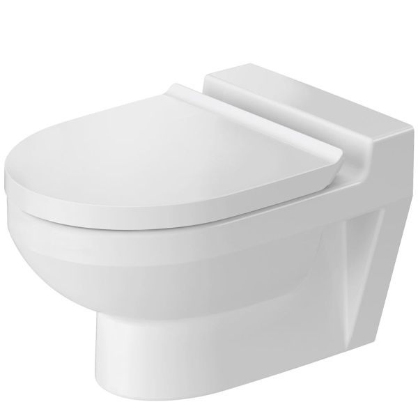 Duravit Duravit No.1 Wand-WC 48x32.5cm, oval, rimless, weiß 2574090000