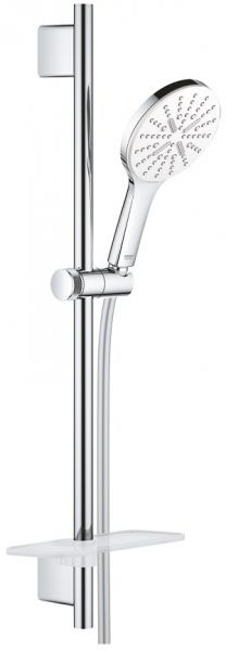 Grohe Rainshower SmartActive 130 Regendusche, moon white