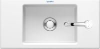 Vorschau: Duravit Vero Air Handwaschbecken 50x25cm, mit 1 Hahnloch rechts, ohne Überlauf, WonderGliss, weiß 07245000081