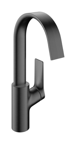 hansgrohe Vivenis Waschtischarmatur 210, Schwenkauslauf, Ablaufgarnitur, brushed black chrome