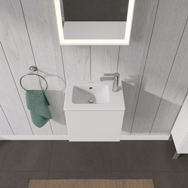 Duravit L-Cube Waschtischunterschrank wandhängend 42x29cm mit 1 Tür für ME by Starck 072343