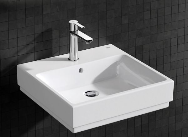 Grohe Cube Keramik Waschtisch 50x49cm, weiß PureGuard