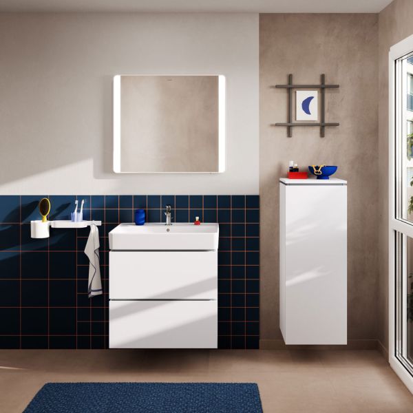 hansgrohe Xilesa E Unterschrank 68x47cm für Waschtisch, 2 Schubkästen mit Push-Open