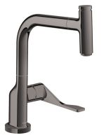 polished black chrome