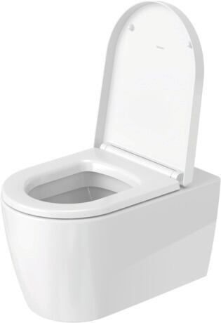 Duravit ME by Starck Wand-WC, HygieneGlaze, mit Spülrand, weiß
