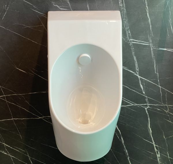 TOTO Urinal mit angeformten Geruchsverschluss Zulauf von hinten, Abgang nach hinten, weiß CeFiONtec