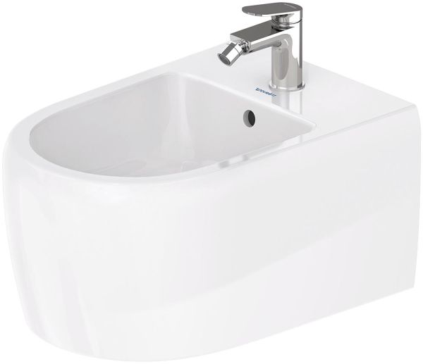 Duravit Qatego Wand-Bidet 57cm, HygieneGlaze, weiß 2263152000