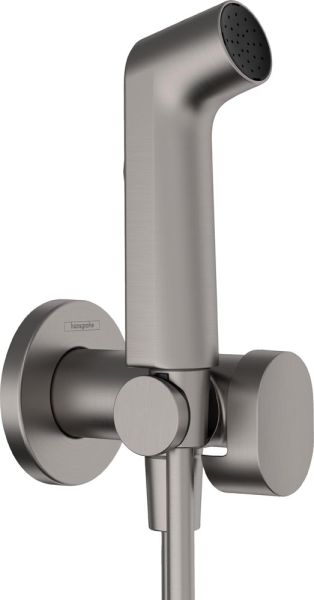 hansgrohe Bidetbrause S brushed black chrome 29232340